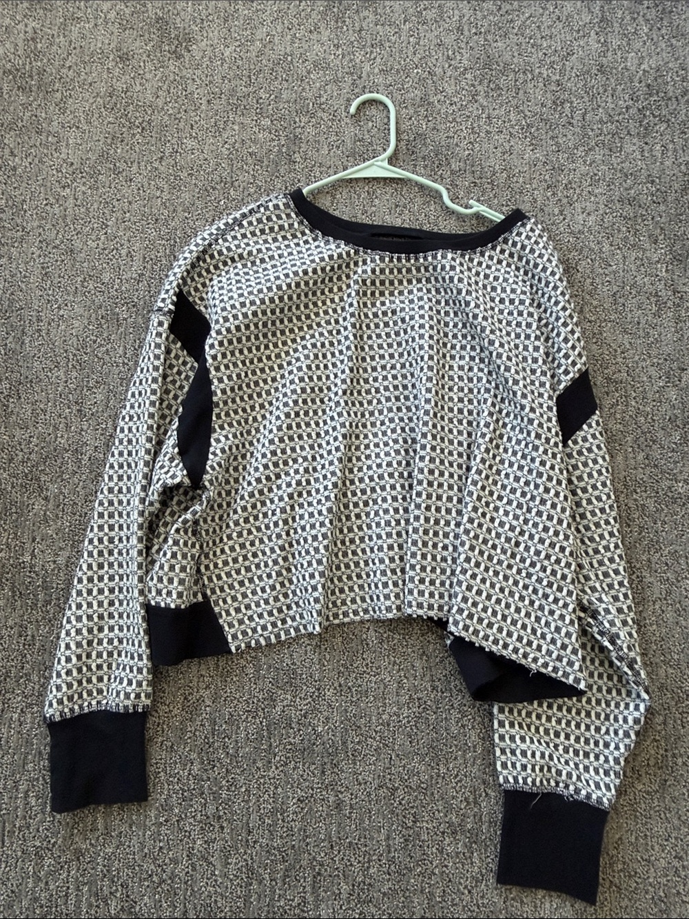 FP Movement My Time Reversible Textured Crew Neck Long Sleeve Tee